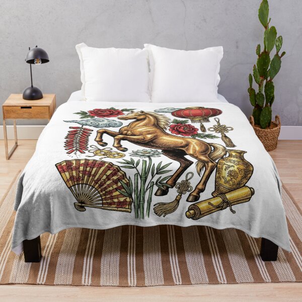 Item preview, Golden Horse of Wealth - 2026 Lunar New Year Art designed and sold by DigitalGlade.