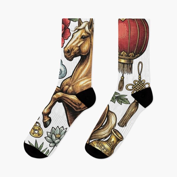 Item preview, Golden Horse of Wealth - 2026 Lunar New Year Art designed and sold by DigitalGlade.