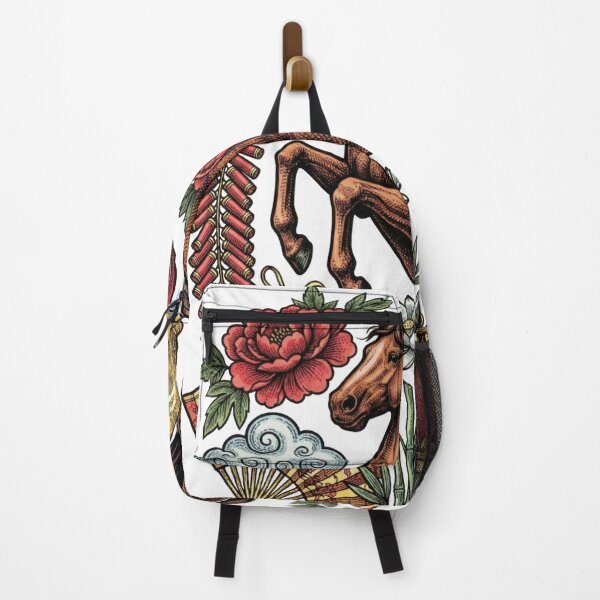 Item preview, 2026 Year of the Fire Horse - Hand-Tinted Chinese Zodiac designed and sold by DigitalGlade.
