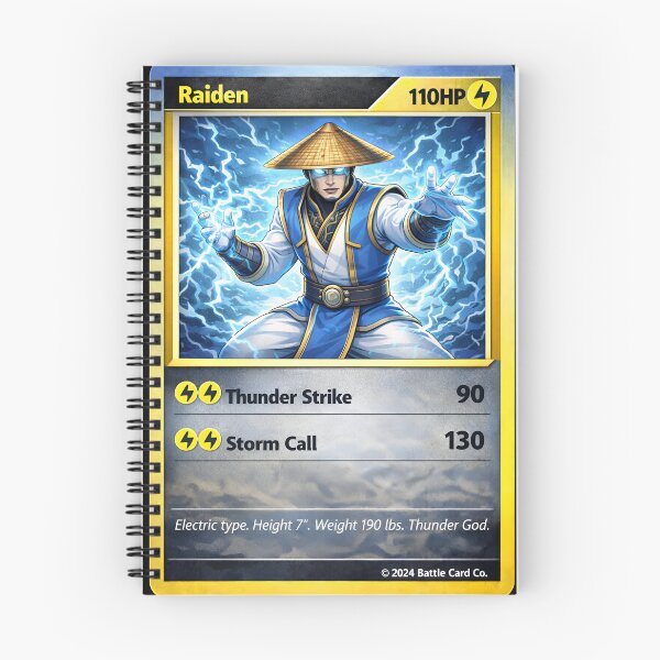 Item preview, Raiden Mortal Kombat Trading Card designed and sold by 2PieceChickenBoxPlease.