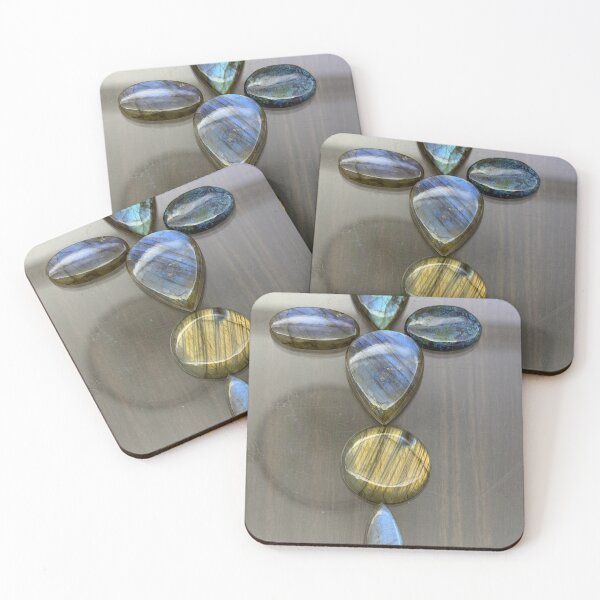 Item preview, Elegant acrylic handcrafted with natural stones designed and sold by Alrawdah.