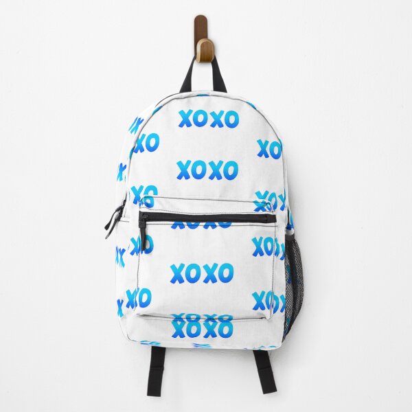 Item preview, XO XO, Blue Hugs and Kisses Bold designed and sold by Memes N Lore .