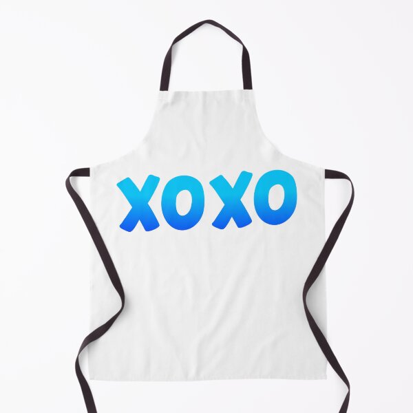 Item preview, XO XO, Blue Hugs and Kisses Bold designed and sold by Memes N Lore .