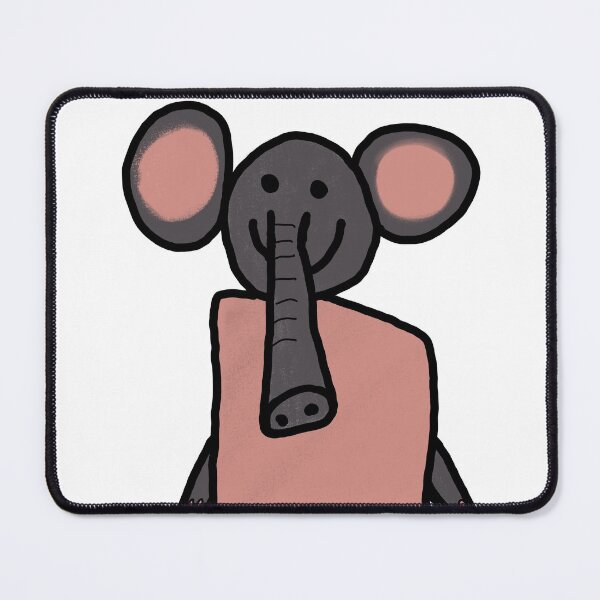 Item preview, Cartoon drawing of an elephant with a felt-tip pen designed and sold by VitSArt.