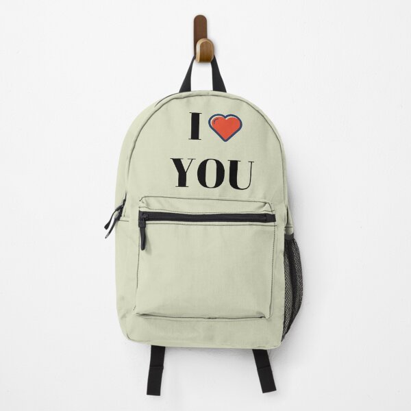 Item preview, I Love You Classic Heart Typography Message designed and sold by DesignsVault.