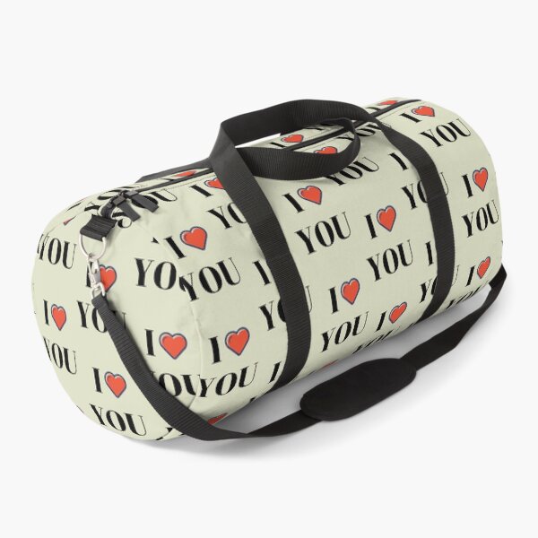 Item preview, I Love You Classic Heart Typography Message designed and sold by DesignsVault.