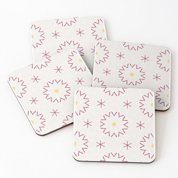 Item preview, Minimalistic repeating pattern in pink designed and sold by VitSArt.