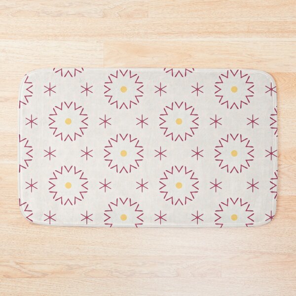 Item preview, Minimalistic repeating pattern in pink designed and sold by VitSArt.