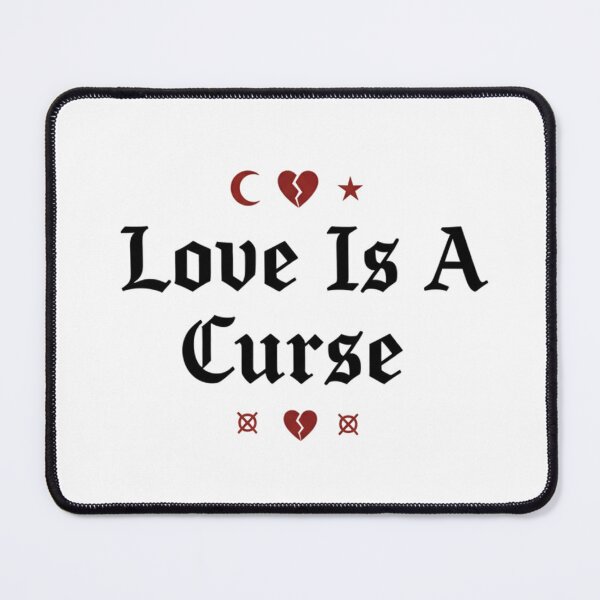 Item preview, Love Is A Curse – Anti Love | NO ROMANCE CLUB™ designed and sold by ReVibe-Studio.