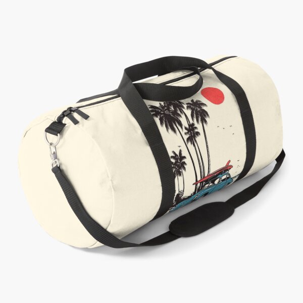 Item preview, Vintage Blue 356 beach surf print illustration designed and sold by blackdogshop.