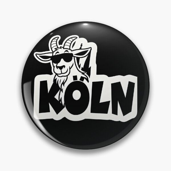 Item preview, Cologne lettering with goat and Cologne Cathedral designed and sold by LayersDesign.