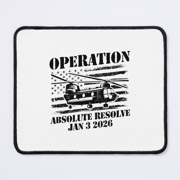 Item preview, Operation Absolute Resolve Jan 3 2026 American Bravery Apache Helicopter designed and sold by gunaone-design.