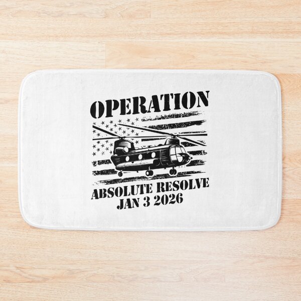 Item preview, Operation Absolute Resolve Jan 3 2026 American Bravery Apache Helicopter designed and sold by gunaone-design.