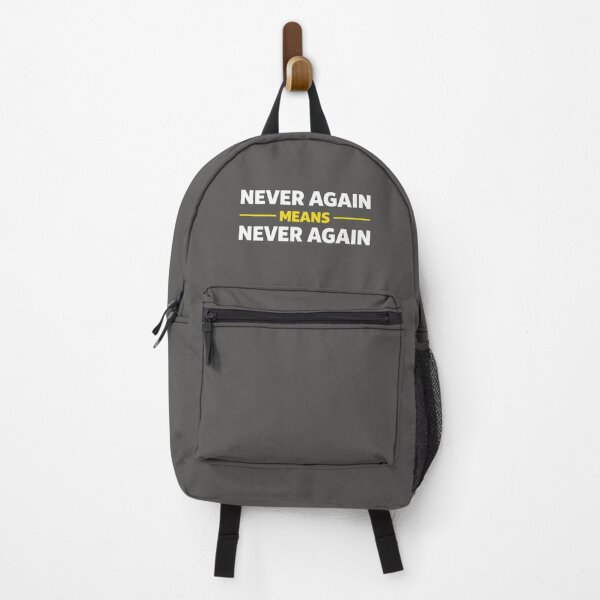 Item preview, Never Again Means Never Again – Human Rights Message designed and sold by ys96.