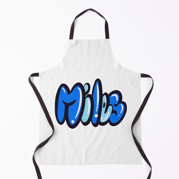 Artikelvorschau, Miles Name in blauer Graffiti-Kalligraphie Top 10 der besten personalisierten Geschenke für Jungen und Männer mit dem Namen Miles entworfen und verkauft von Artonmytee.