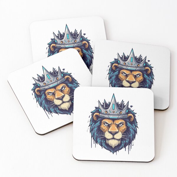 Item preview, Cyberpunk lion king staring designed and sold by Knowvhere.