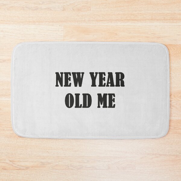 Item preview, Copy of Copy of New Year Old Me Ironic Shirt - black version designed and sold by Neo Olimpic.