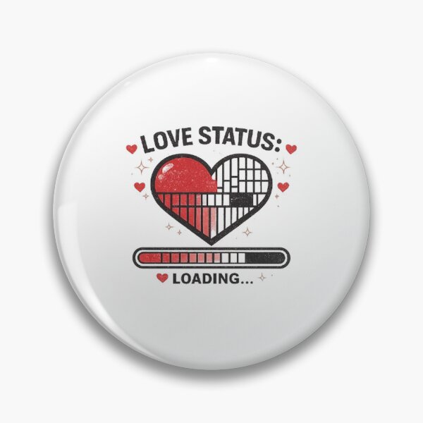 Item preview, Love Status Loading Shirt – Funny Valentine Tee, Cute Heart Progress Bar Design, Couples Gift, Romantic Aesthetic designed and sold by masteryStore.