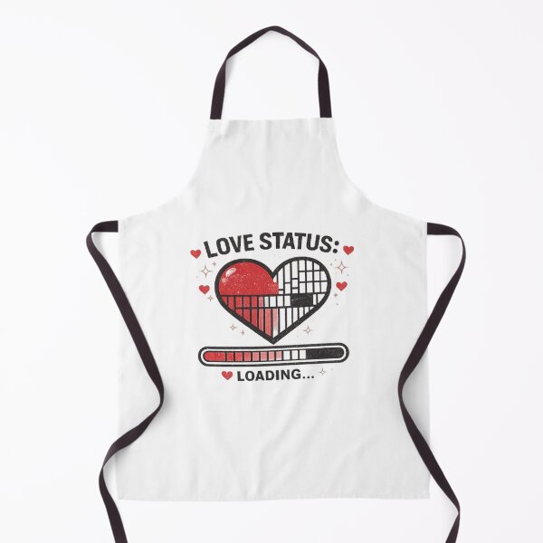 Item preview, Love Status Loading Shirt – Funny Valentine Tee, Cute Heart Progress Bar Design, Couples Gift, Romantic Aesthetic designed and sold by masteryStore.