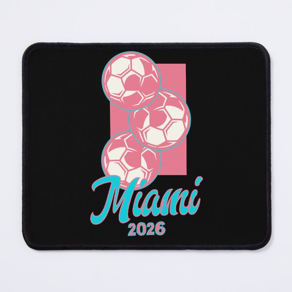 Item preview, Miami Soccer 2026 Host City - Florida International Fan Art designed and sold by gomofo1974.