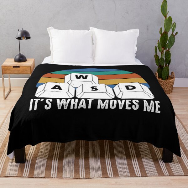 Item preview, WASD It's What Moves Me - PC Gamer designed and sold by gunaone-design.