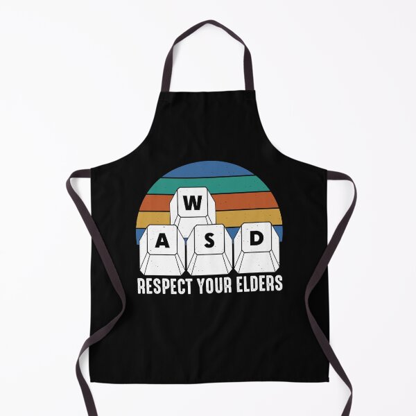 Item preview, Respect Your Elders Gamer WASD Gaming Retro Keyboard PC Gamer Meme  designed and sold by gunaone-design.