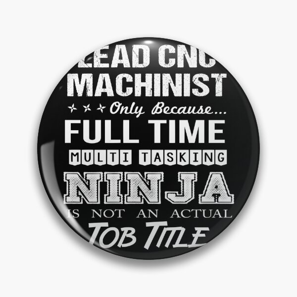 Item preview, Lead Cnc Machinist designed and sold by ginawilliams39.