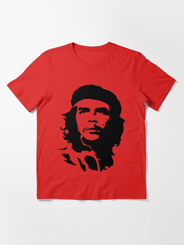 Vintage Che Guevara Red T Shirt SIZE L Large Revolution Leader Red