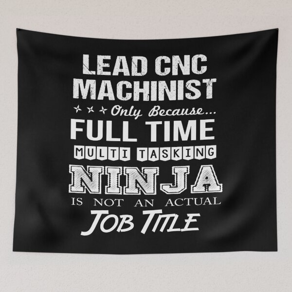 Item preview, Lead Cnc Machinist designed and sold by ginawilliams39.