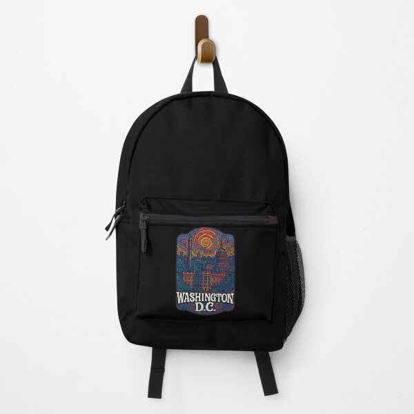 Item preview, Washington DC Psychedelic Trippy Art designed and sold by TomFrontierArt.