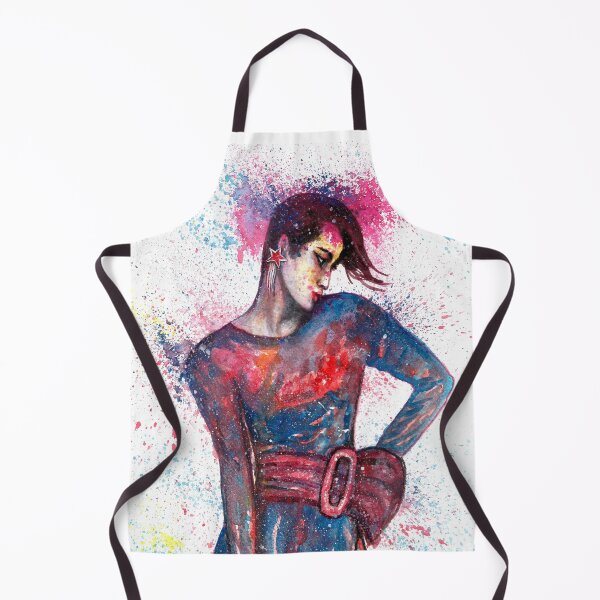 Item preview, Fashion woman watercolor art deco designed and sold by Natart1004.