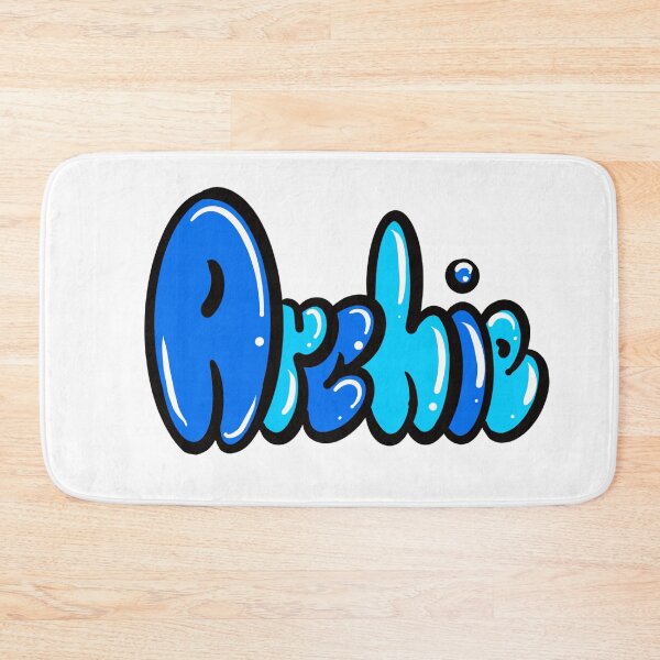 Item preview, Archie name in blue graffiti calligraphy Top 10 best personalized gifts for boys and men named Archie designed and sold by Artonmytee.