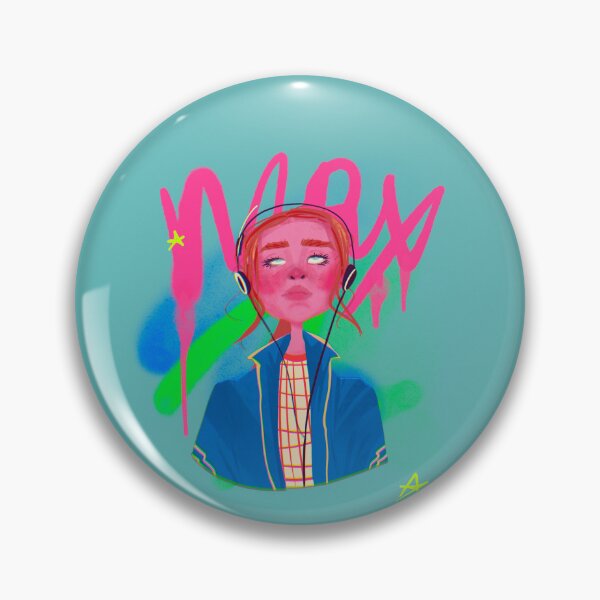 Item preview, Max fan art, 80s, art, digital illustration designed and sold by Gelyane.
