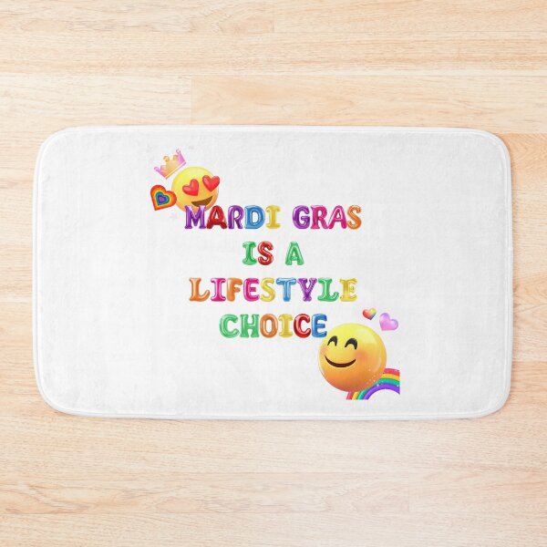 Item preview, ✴️MARDI GRAS IS A LIFESTYLE CHOICE✴️ designed and sold by WheelieGdArt.