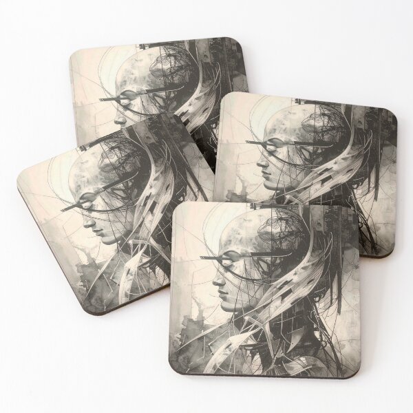 Item preview, illustration of abstract woman art designed and sold by PatyEmiko.