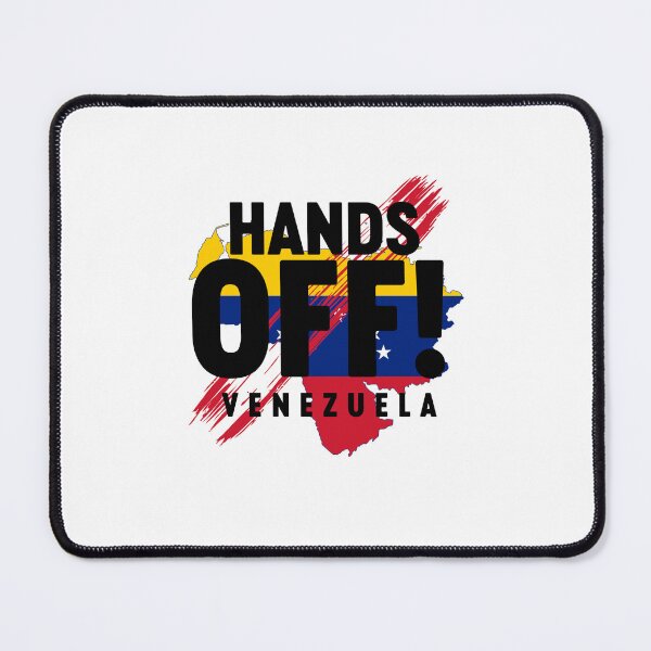 Item preview, Hands Off Venezuela Protest Statement Anti Intervention Message designed and sold by gunaone-design.