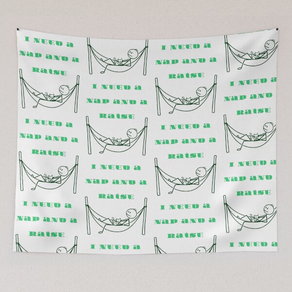 Item preview, I Need a Nap and a Raise – Funny Work Humor Quote Design designed and sold by GOTCHO1.