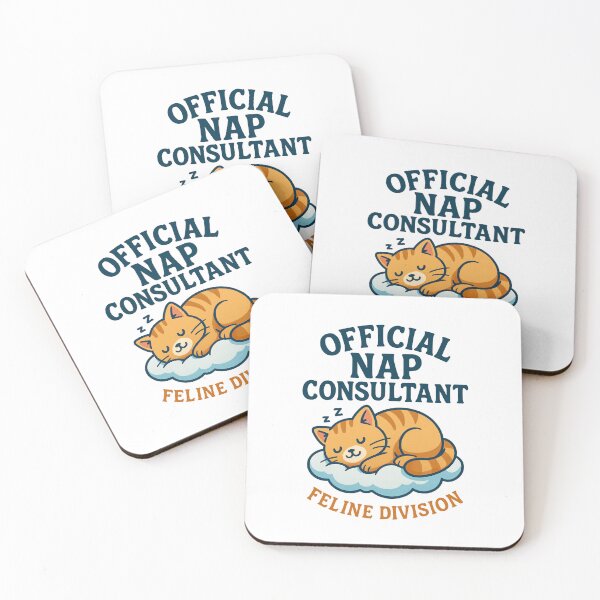 Item preview, Official Nap Consultant Feline Division Funny Cat Lover designed and sold by The Axylen Store.