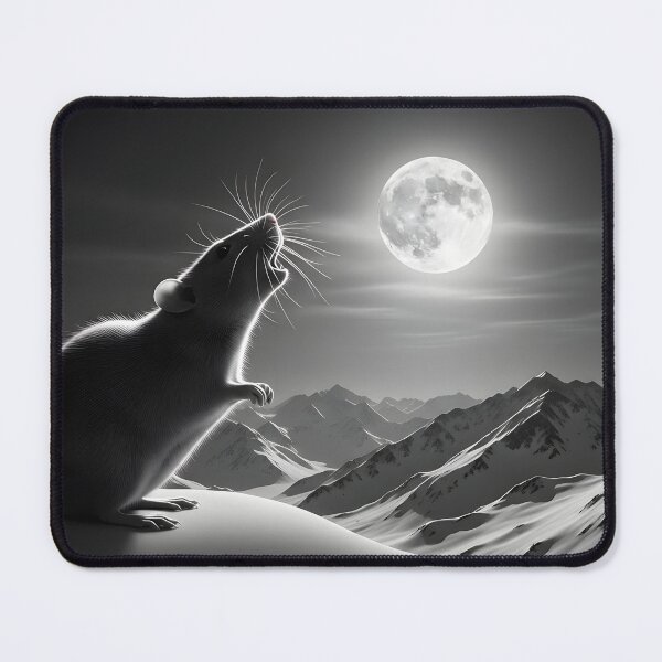 Item preview, Howling Rat in Mountains designed and sold by Busaab.