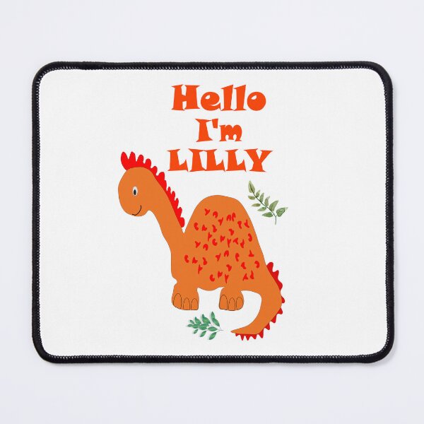 Item preview, I am Lilly herbivorous dinosaur funny animal designed and sold by Redmoon9.