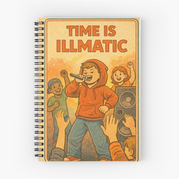 Item preview, TIME IS ILLMATIC designed and sold by The Turbulent Architect.