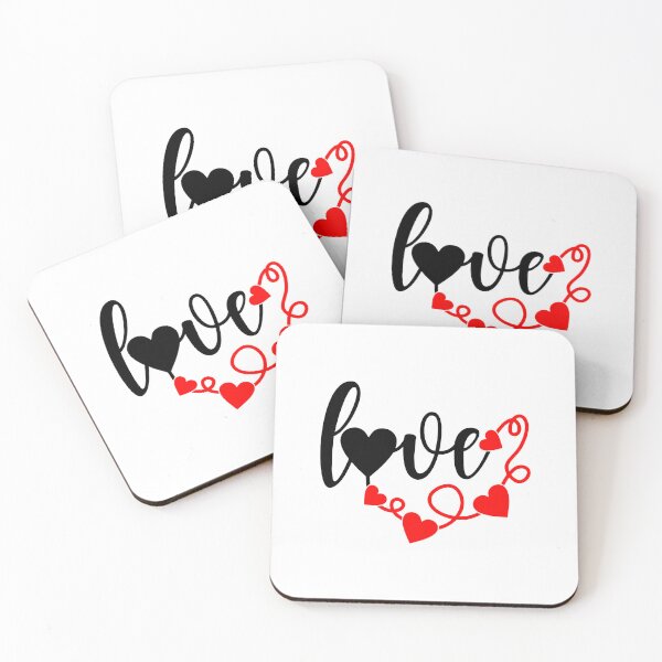 Item preview, Cursive Love: Heart Swirl Composition designed and sold by Polarisofficial.
