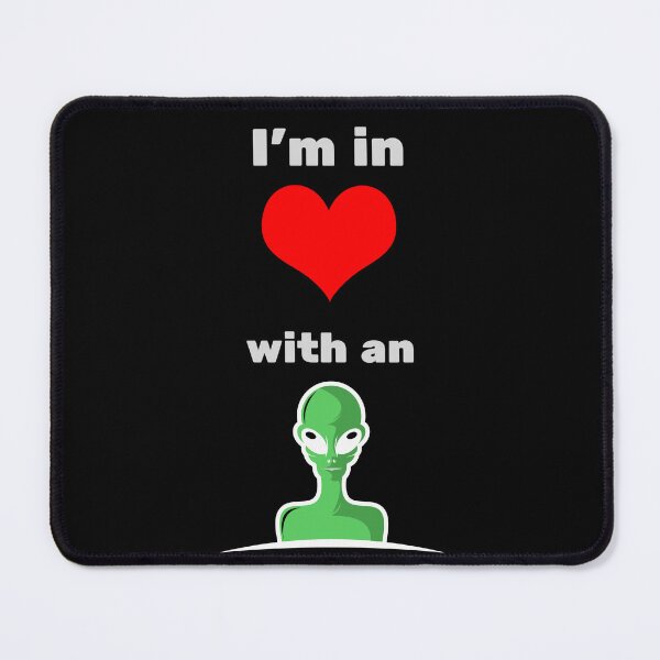 Item preview, I'm in Love with an Alien – Funny Cute Sci-Fi Phone Case designed and sold by Giota29.