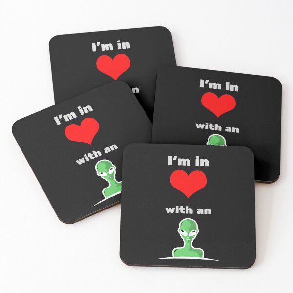Item preview, I'm in Love with an Alien – Funny Cute Sci-Fi Phone Case designed and sold by Giota29.