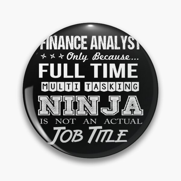 Item preview, Finance Analyst designed and sold by Streanin.