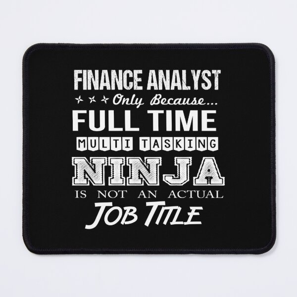 Item preview, Finance Analyst designed and sold by Streanin.