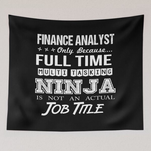 Item preview, Finance Analyst designed and sold by Streanin.