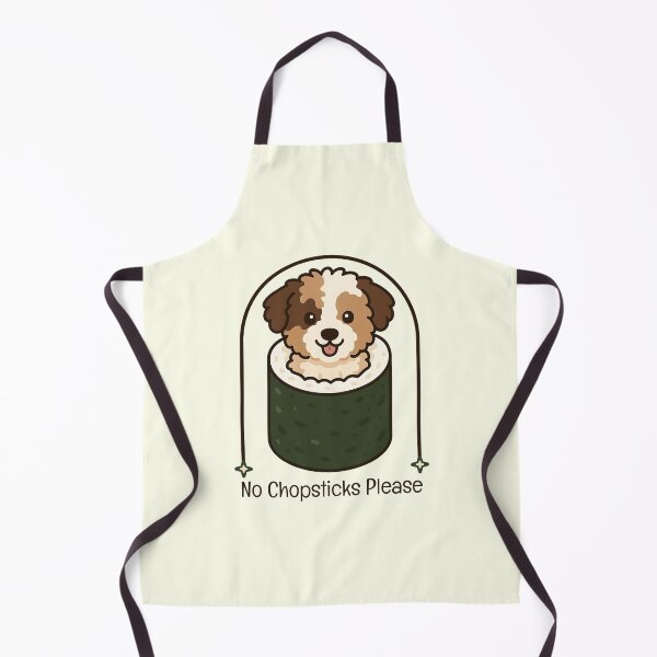 Item preview, No Chopsticks Please - Cute Aussie Doodle Sushi Roll designed and sold by Balasan.