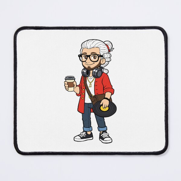Item preview, Hipster Mozart designed and sold by KatelynMitalski.