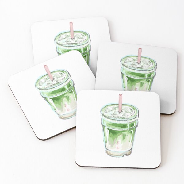 Item preview, Iced matcha latte designed and sold by sunnyaesthetic.